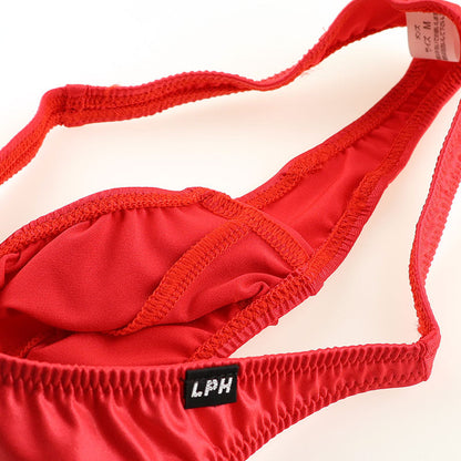 Men's K2S Fabric, Shiny, Comfortable, Independent, Penetrating Elephant T-Back Bikini 723026