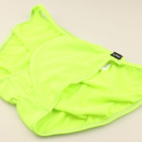 メンズ E6000生地 メンズフルバックビキニ 3Dポーチ＆くい込み仕様 723034