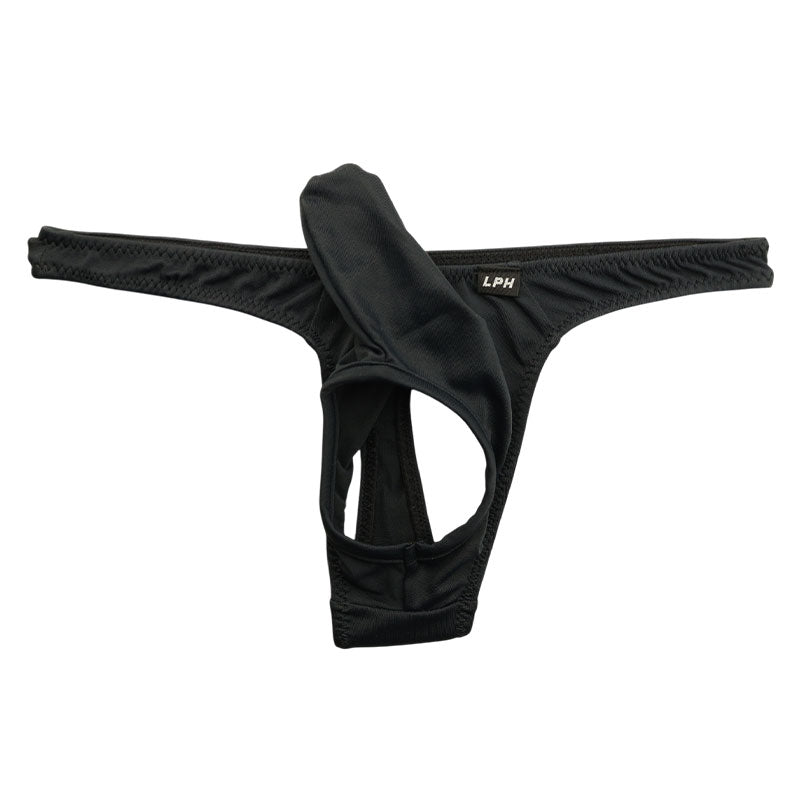 Men's Elephant T-Back Bikini, Wide Front Opening, Made with E6000 Fabric, Soft to the Touch, 723035