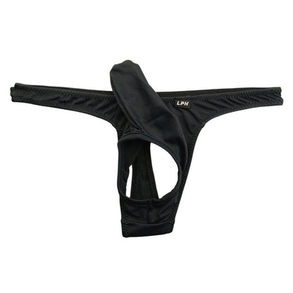 Men's Elephant T-Back Bikini, Wide Front Opening, Made with E6000 Fabric, Soft to the Touch, 723035