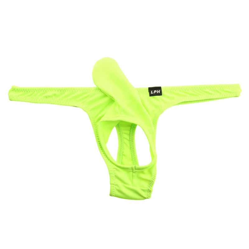 Men's Elephant T-Back Bikini, Wide Front Opening, Made with E6000 Fabric, Soft to the Touch, 723035
