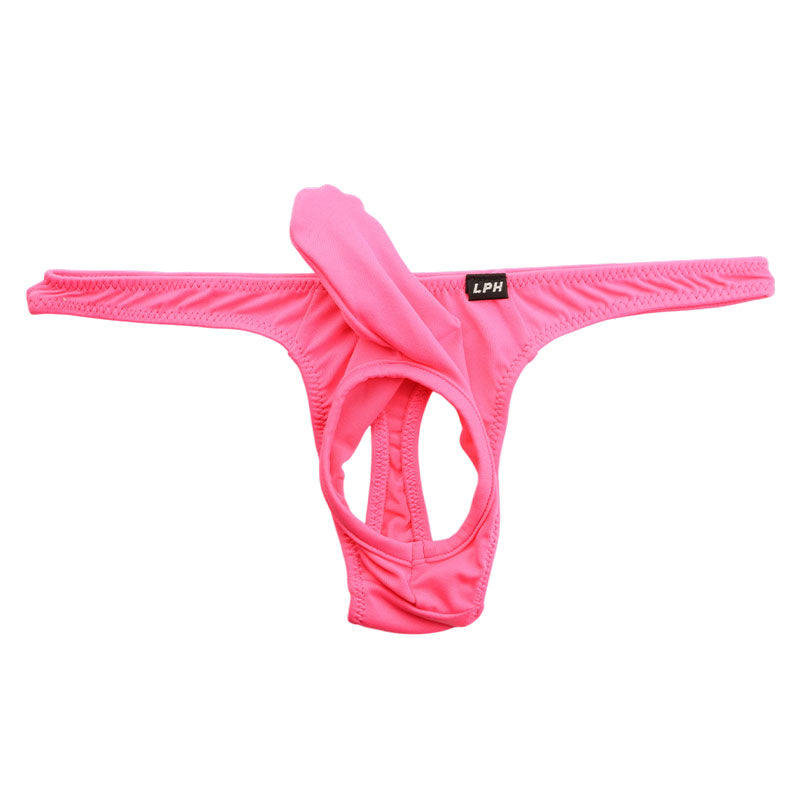 Men's Elephant T-Back Bikini, Wide Front Opening, Made with E6000 Fabric, Soft to the Touch, 723035