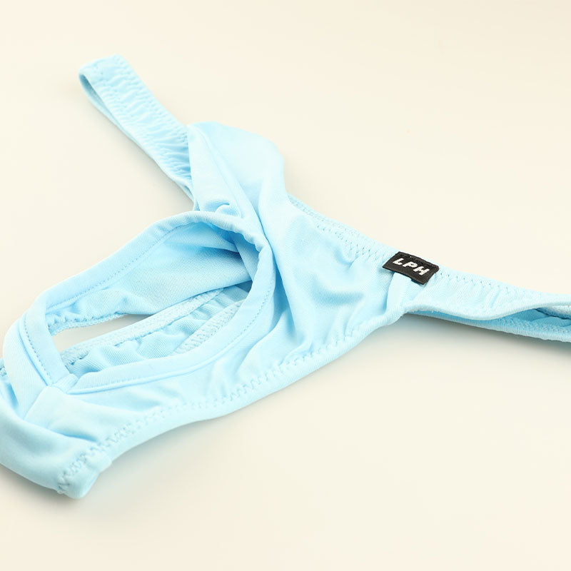 Men's Elephant T-Back Bikini, Wide Front Opening, Made with E6000 Fabric, Soft to the Touch, 723035
