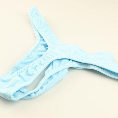 Men's Elephant T-Back Bikini, Wide Front Opening, Made with E6000 Fabric, Soft to the Touch, 723035