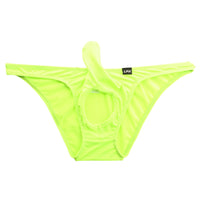 メンズ 柔らか肌触り E6000使用 メンズゾウさんハーフバックビキニ フロント大開き 723036