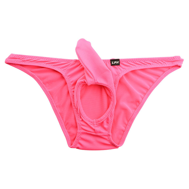 メンズ 柔らか肌触り E6000使用 メンズゾウさんハーフバックビキニ フロント大開き 723036