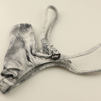 メンズ スタイリッシュ Tバックショーツ 3Dポーチ デニムプリント 快適ストレッチ 723041