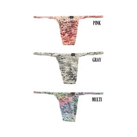 メンズ ハーフバックビキニ スパンコールプリント ストレッチ生地 脇細デザイン 723048