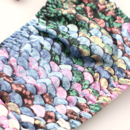 Unisex Sequin Print T-Back with Elegant, Subtle Shine and Minimal Side Ties (723055)