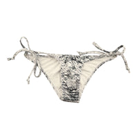 ユニセックス スパンコールプリント 上品微光沢ユニセックス極小脇ヒモハーフバック 723056