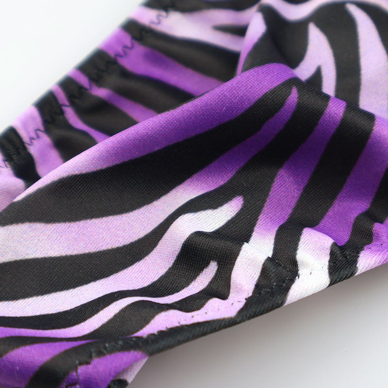 Men's T-back Bikini, Zebra Print, Animal Print, Silky Material, Highly Stretch, Sharp Fit, Men's Underwear, 723058