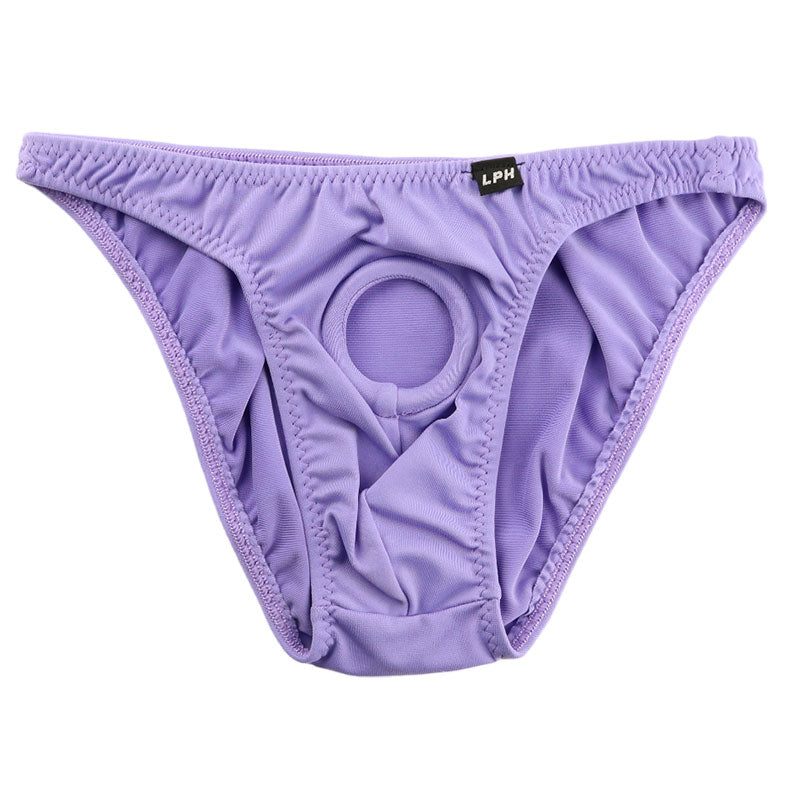 Men's E6000 Fabric Power Ring Built-in Support Underwear Full Back Bikini 726002