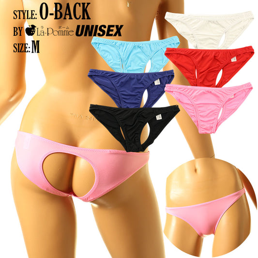 Unisex MFS fabric sexy bikini fully visible O-back shorts 819035