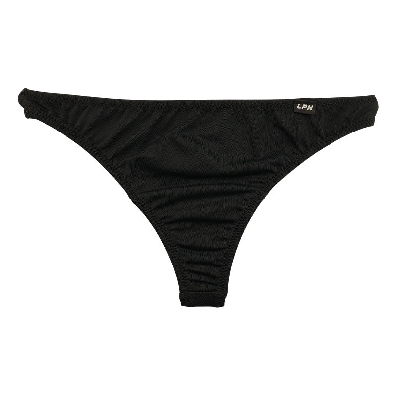 Men's MFS Fabric T-Back Bikini with Secret Pocket, Simple Design, 819041