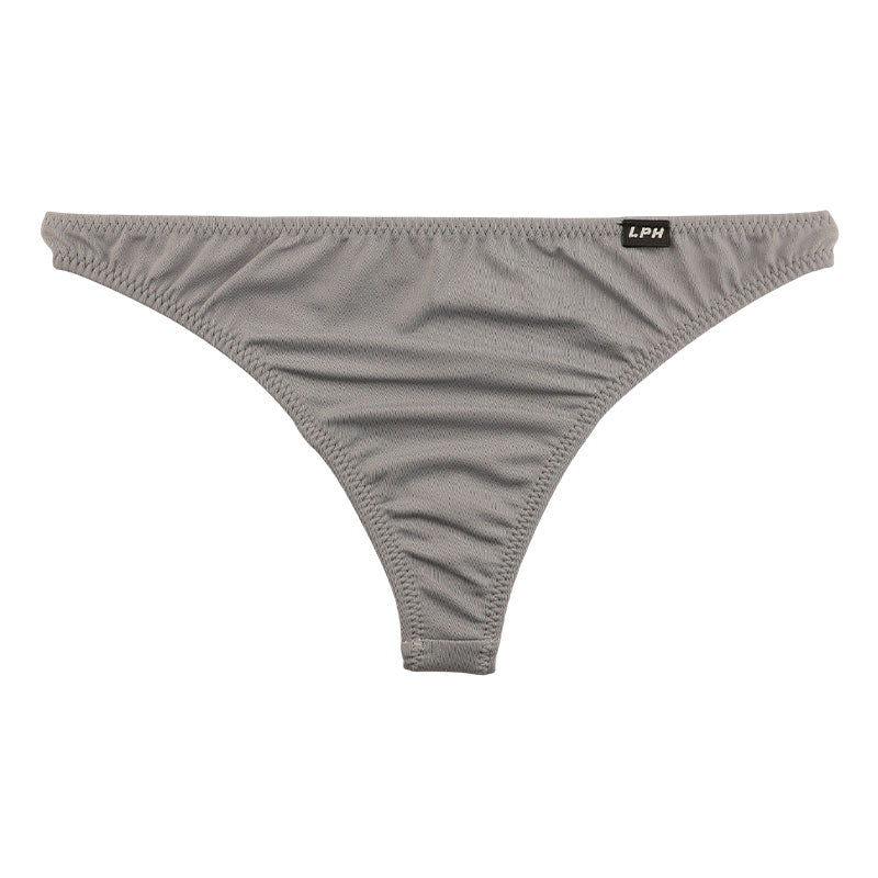 Men's MFS Fabric T-Back Bikini with Secret Pocket, Simple Design, 819041