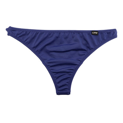 Men's MFS Fabric T-Back Bikini with Secret Pocket, Simple Design, 819041