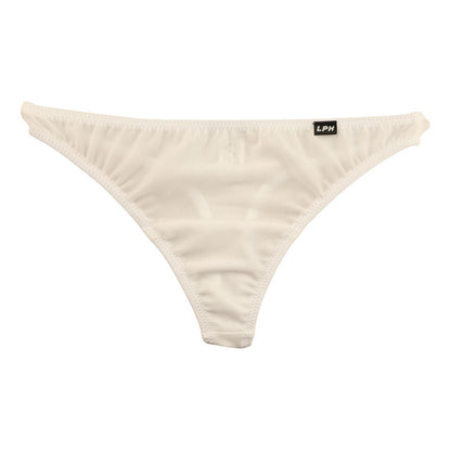 Men's MFS Fabric T-Back Bikini with Secret Pocket, Simple Design, 819041
