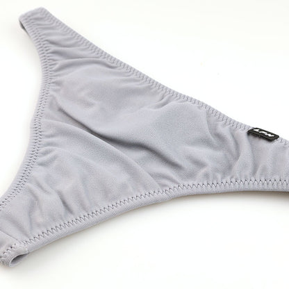Men's MFS Fabric T-Back Bikini with Secret Pocket, Simple Design, 819041