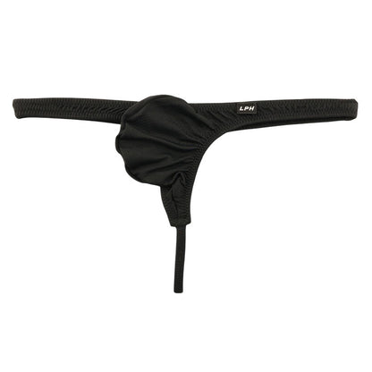 Men's Tight-Fit Stretchy MFS Fabric 3D Pouch G-string Bikini 819044