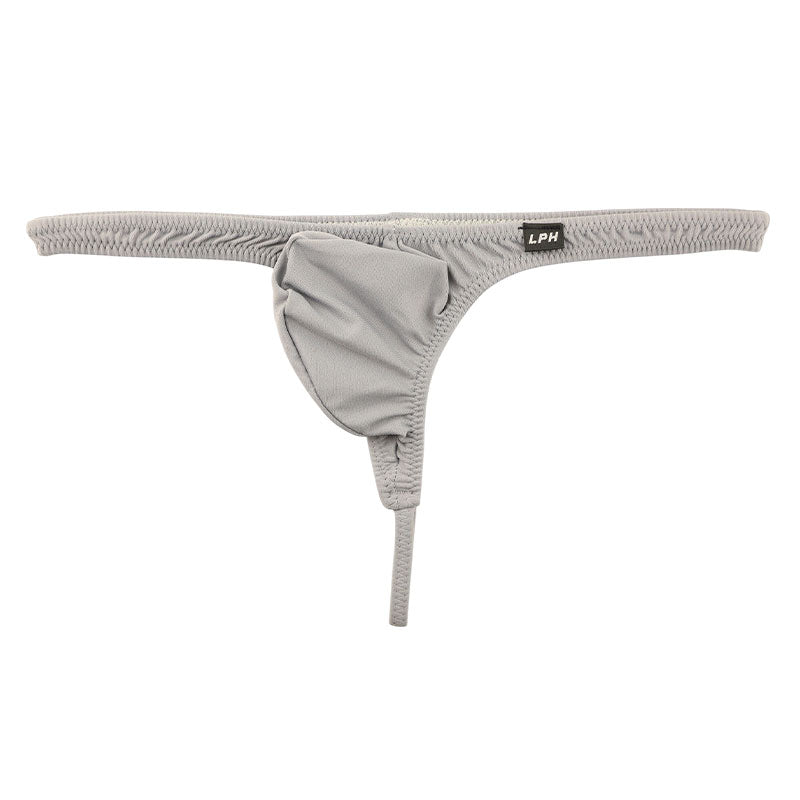 Men's Tight-Fit Stretchy MFS Fabric 3D Pouch G-string Bikini 819044