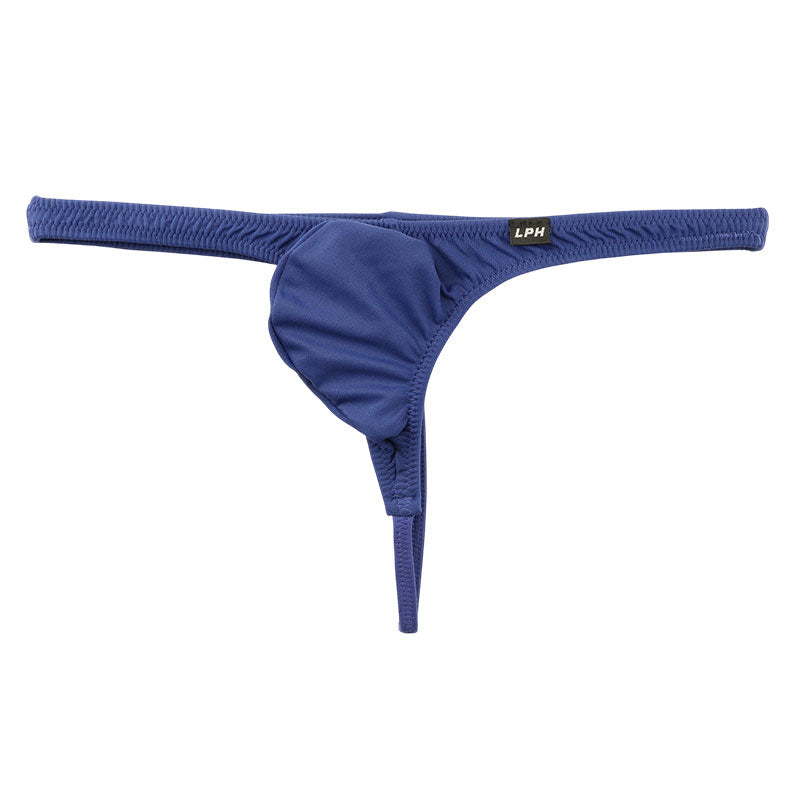Men's Tight-Fit Stretchy MFS Fabric 3D Pouch G-string Bikini 819044