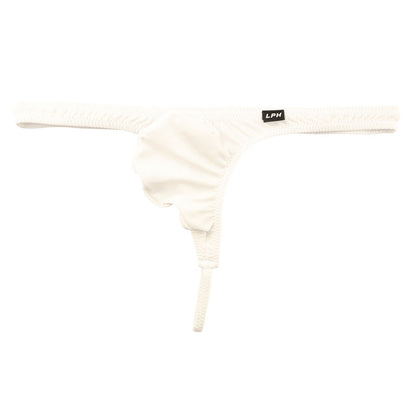 Men's Tight-Fit Stretchy MFS Fabric 3D Pouch G-string Bikini 819044