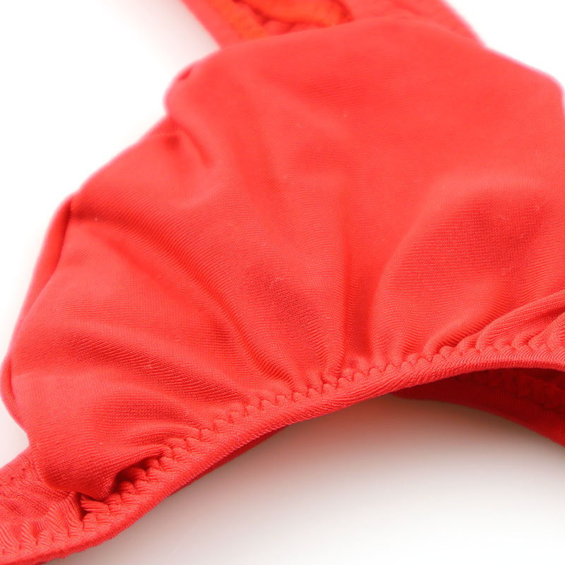 Men's Tight-Fit Stretchy MFS Fabric 3D Pouch G-string Bikini 819044
