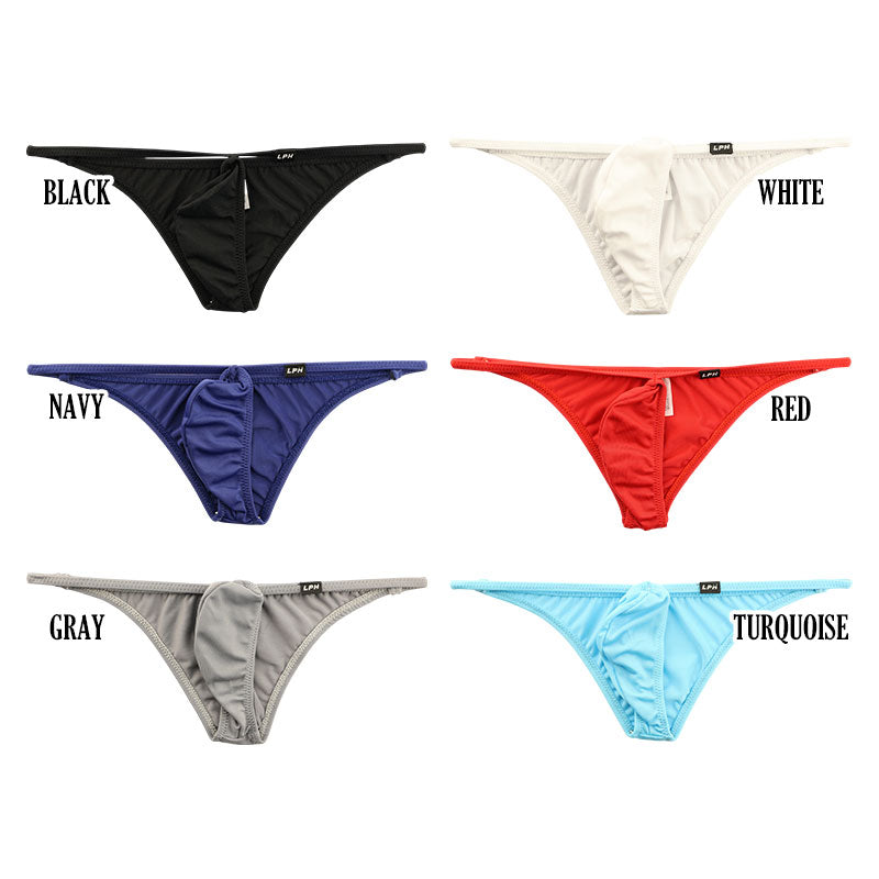 メンズ MFS生地 メンズハーフバック ひょうたん型フロント ローライズ メンズショーツ 伸縮素材 日本製 819045