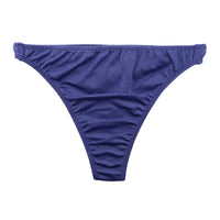 ユニセックス しっとりなめらかなMFSストレッチ生地 Tバック 深履き 一枚仕立て フラット仕様 シンプル 820029