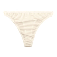 ユニセックス しっとりなめらかなMFSストレッチ生地 Tバック 深履き 一枚仕立て フラット仕様 シンプル 820029