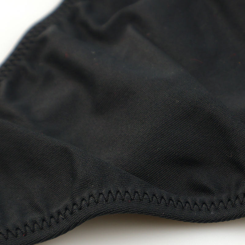 ユニセックス しっとりなめらかなMFSストレッチ生地 Tバック 深履き 一枚仕立て フラット仕様 シンプル 820029