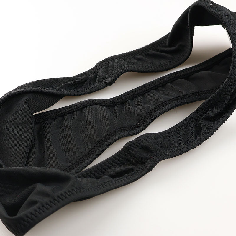 ユニセックス しっとりなめらかなMFSストレッチ生地 Tバック 深履き 一枚仕立て フラット仕様 シンプル 820029