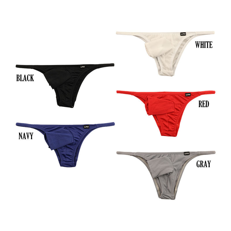 メンズ MFS生地 メンズTバックビキニ 貫通型ゾウさんデザイン 821040