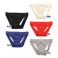 ユニセックス しっとり柔らかMFSストレッチ生地 ユニセックスOバックショーツ 上品フィット 822010