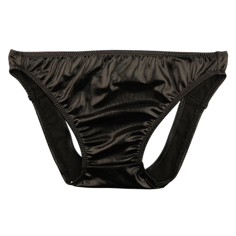 Unisex O-back with glossy metallic fabric 822011