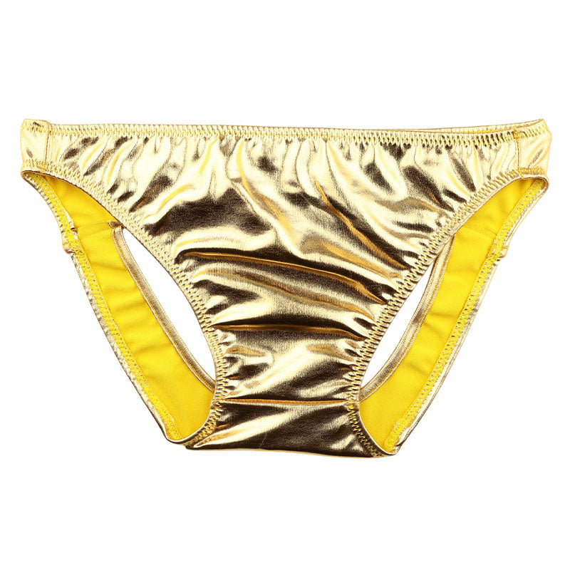 Unisex O-back with glossy metallic fabric 822011