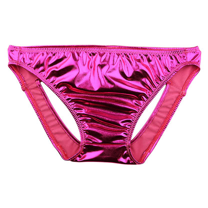 Unisex O-back with glossy metallic fabric 822011