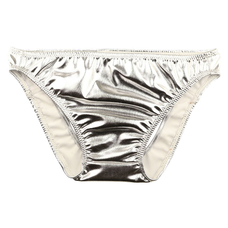 Unisex O-back with glossy metallic fabric 822011