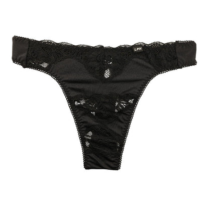 Beautiful Men's T-Back Bikini, Sheer Lace, Thin, Stretch, Fitted, 825009
