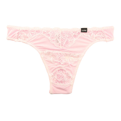 Beautiful Men's T-Back Bikini, Sheer Lace, Thin, Stretch, Fitted, 825009