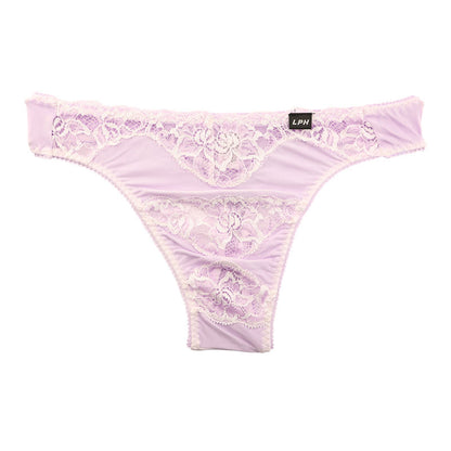 Beautiful Men's T-Back Bikini, Sheer Lace, Thin, Stretch, Fitted, 825009