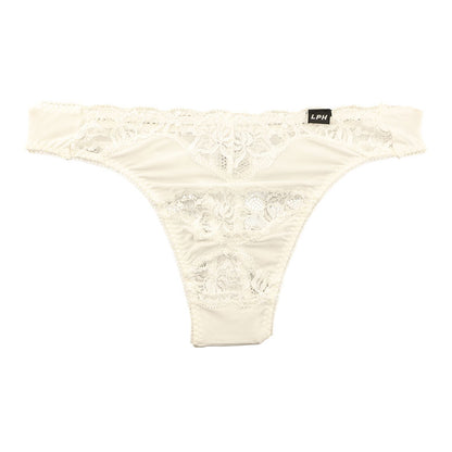 Beautiful Men's T-Back Bikini, Sheer Lace, Thin, Stretch, Fitted, 825009