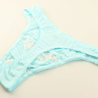 メンズ 美しい メンズ Tバック ビキニ 透け感レース 薄手 伸縮 フィット 825009