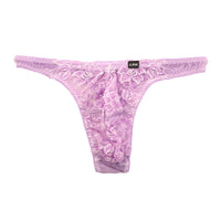 メンズ 透け感ストレッチレース メンズTバックショーツ 立体ポーチ フィット感の良いセクシー 826005