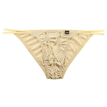 Men's Full-Back Underwear 826019: Enjoy the gloss and exquisite feel of Felica fabric