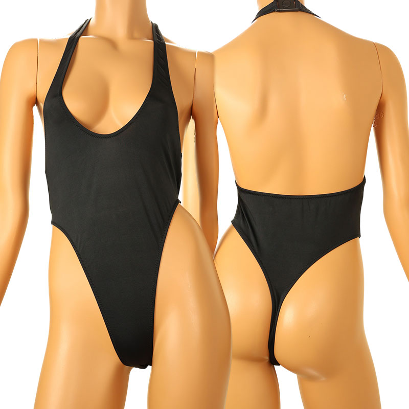 La-Pomme E6000 fabric T-back leotard bikini 94021, featuring a smooth and comfortable feel