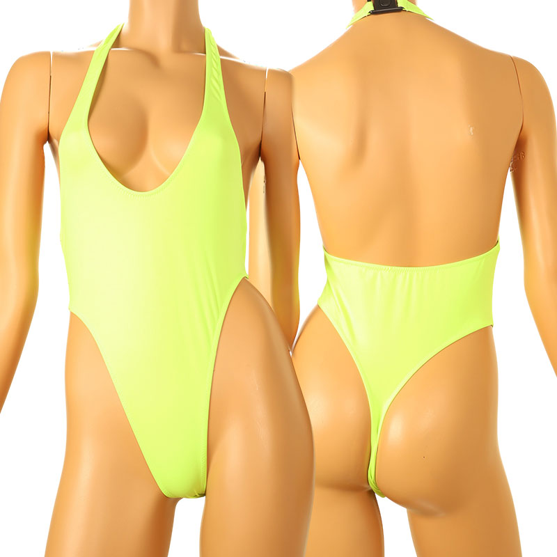 La-Pomme E6000 fabric T-back leotard bikini 94021, featuring a smooth and comfortable feel