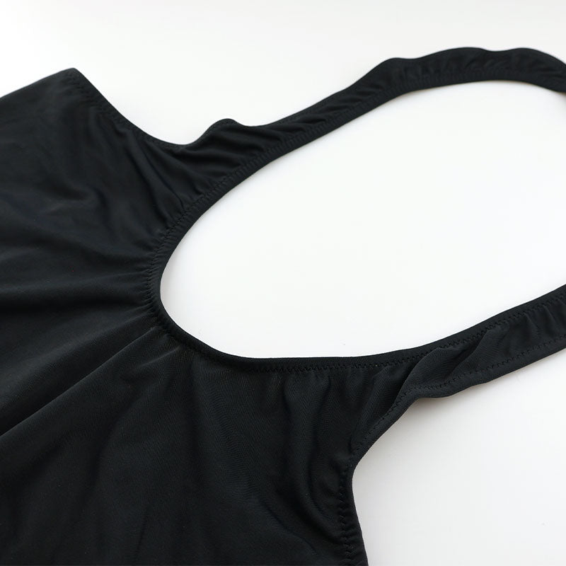 La-Pomme E6000 fabric T-back leotard bikini 94021, featuring a smooth and comfortable feel