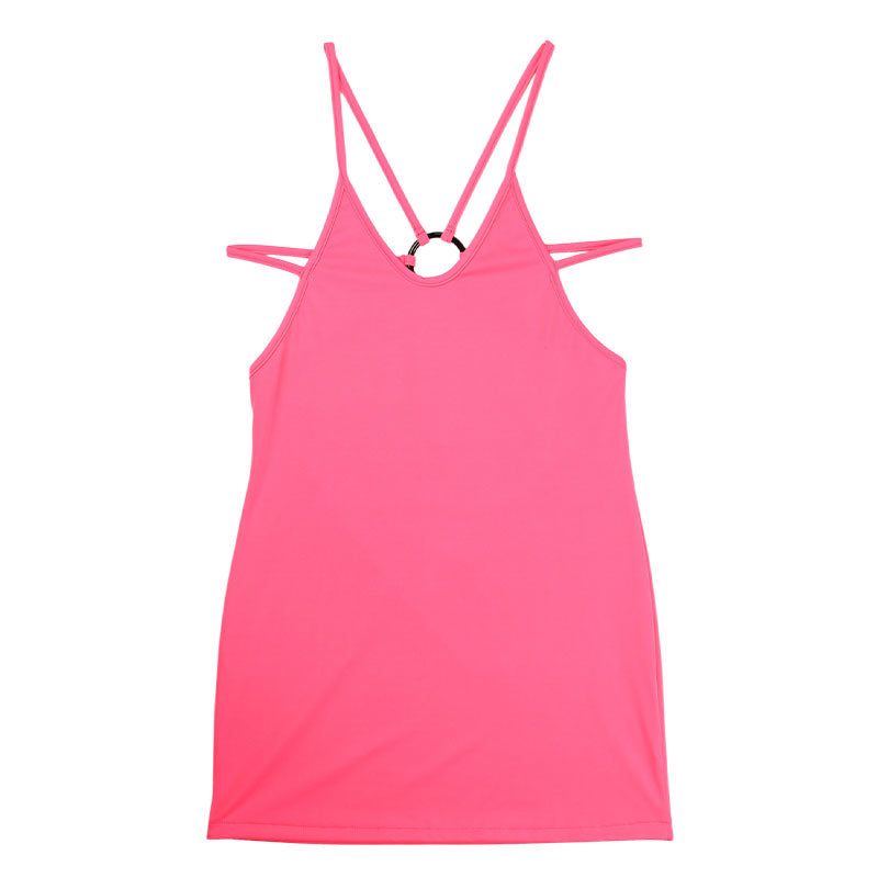 La Paum E6000 Fabric Simple Design Bodycon Mini Dress 94955