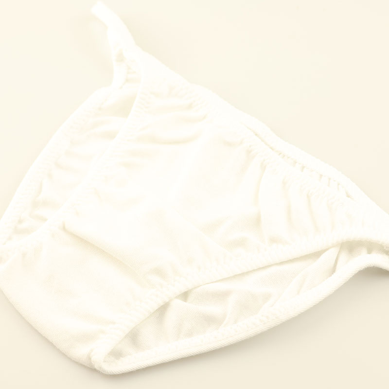 ラ・ポーム ブラ＆ショーツセット 通気性コットン 柔らか肌触り ハイパーローライズ BS002